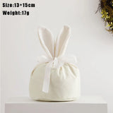 Easter Bunny Bags Velvet Rabbit Ears Gift Packing Chocolate Candy Bags