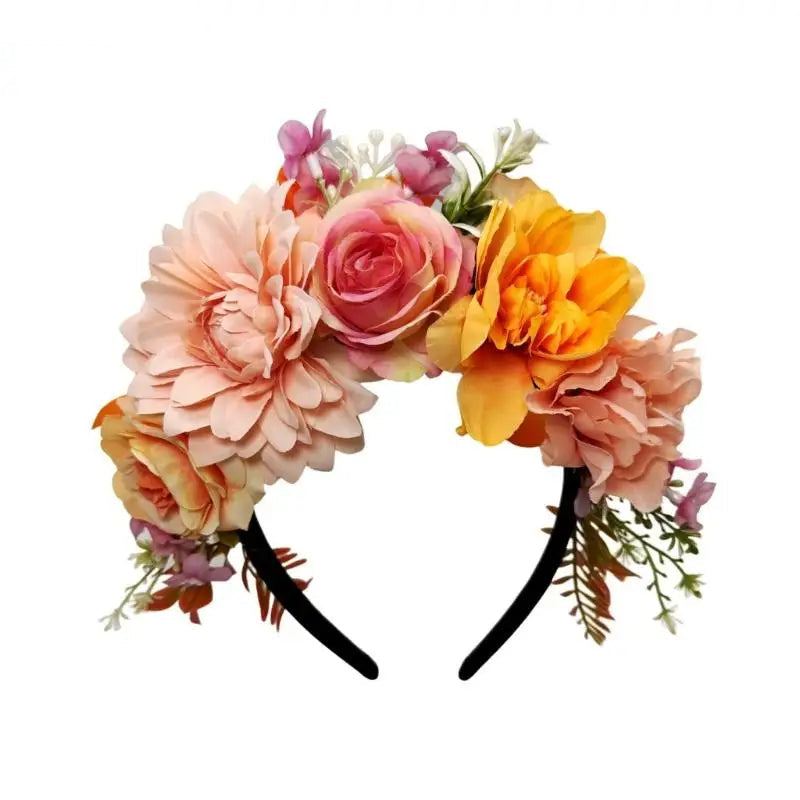 Fabric Flower Goddess Hairbands