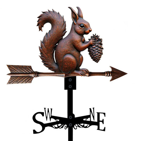 Bronzed Metal Weather Vanes Garden Decoration