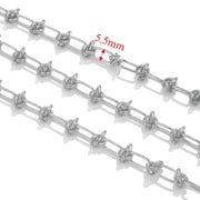 1meter PVD Gold Plated Stainless Steel Thick Large Heavy Chains Necklace Bracelet DIY Jewellery Making Finding