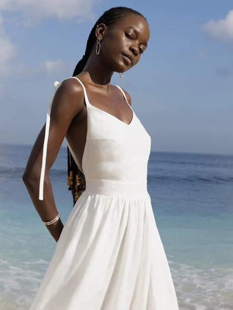 Eden's Cotton Linen Dress