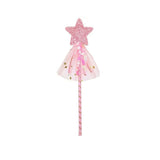 Mermaid Accessories Gloves Wand Crown Jewellery Set Wig Necklace Braid Cosplay Halloween Birthday Party