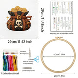 Pirate's Treasure DIY Embroidery Kit for Beginners