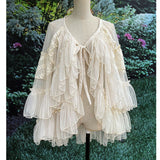 Double Layered Bustle Layering Skirt