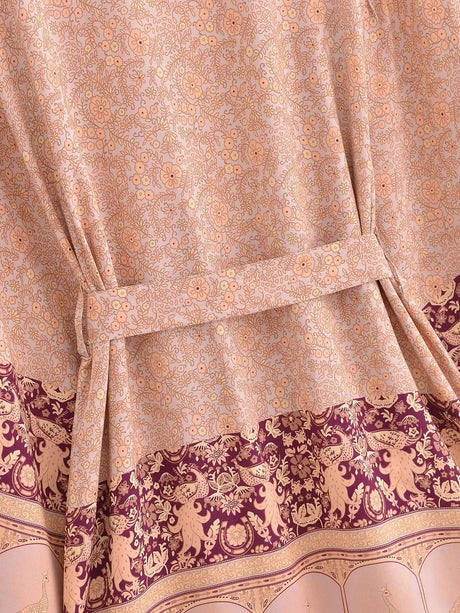 Farrah's Boho Short Kimono Robe