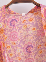 Boho Cover Ups Short Kimono