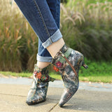 Tesora's Pointy Toe Ankle Booties