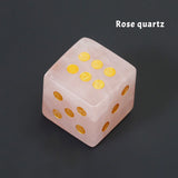 Natural Crystal Stone Lucky Dice