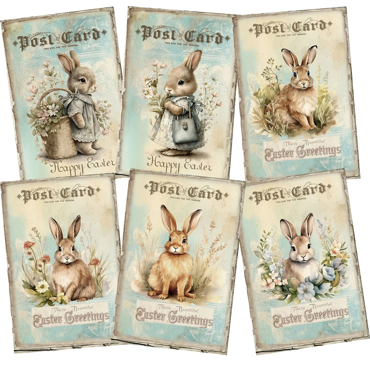 Set of 52 Easter Cardstock & Stickers Scrapbooking Crafting Supplies