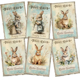 Set of 52 Easter Cardstock & Stickers Scrapbooking Crafting Supplies