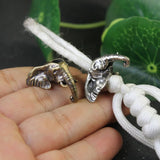 Elephant Head Brass Paracord Beads Lanyard Dreadlock Beard Bead