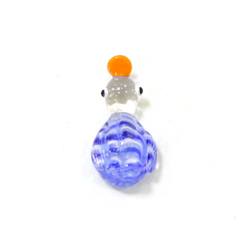 Glass Duck Mini Figurines Tea Pets
