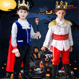 Boy King Prince Halloween Kids Cosplay Costume Sets