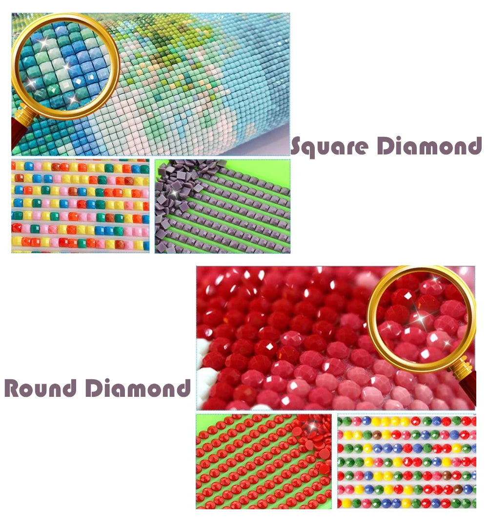 Starry  Night Sky Cloudscape Diamond Painting Kits Full Diamond Mosaic DIY Craft
