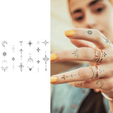 Henna Finger Temporary Tattoos