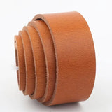 3.5mm Thick Tanned Leather Belt Strips Genuine Leather DIY Craft