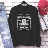 Supernatural Sweatshirt Sam and Dean Winchester Fan Sweater Pullover Jumper