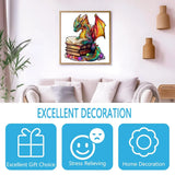Magic Book Dragon Unique Shape Wooden Jigsaw Puzzles