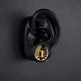 Stainless Steel Mushroom Saddle Ear Gauges Tunnels Expanders Plugs Earring Piercing Jewellery Double Flared 2PCS