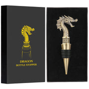 2-in-1 Dragon Head Wine Stopper and Bottle Opener Home Bar Bottle Saver Gift Idea