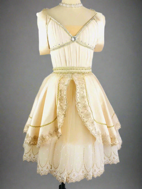 Le Réveil de Flore Dawn Goddess High-end Custom Made Professional Ballet Long Tutu Dress Competition Performance