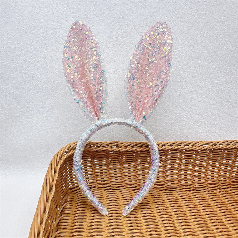 Sparkly Easter Bunny Headbands
