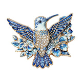 Hummingbird Brooches 5 Colours