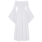 Medieval Folk Cosplay Off Shoulder Dress