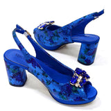 Spring Garden Party Shoes And Matching Bag Set
