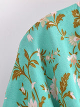 Mint Boho Kimono Wrap Top