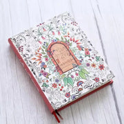 Colouring Notebooks Hardcover Art Journal 148 Sheets Illustrated Diary
