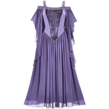 Medieval Fae Elf Dress Cosplay Costumes