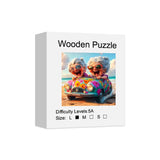 The Goal Unique Shape Wooden Jigsaw Puzzles