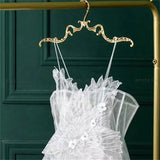 French Palace Style Solid Brass Clothes Hanger