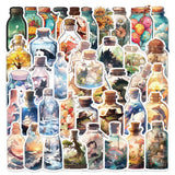 50PCS Bottle World Stickers Decals