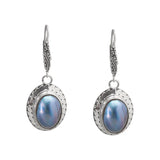 Ursula's Pearl S925 Sterling Silver Drop Earrings