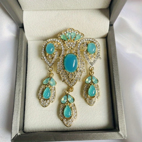 Palace Brooch Corsage Pin