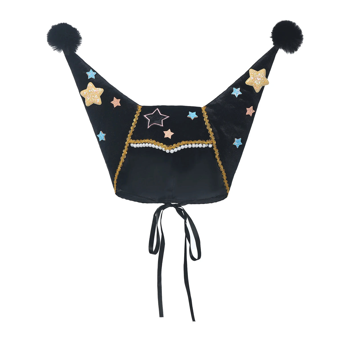 Jester Clown Hat Carnival Circus Costume Halloween Book Week Dress-Up Hats