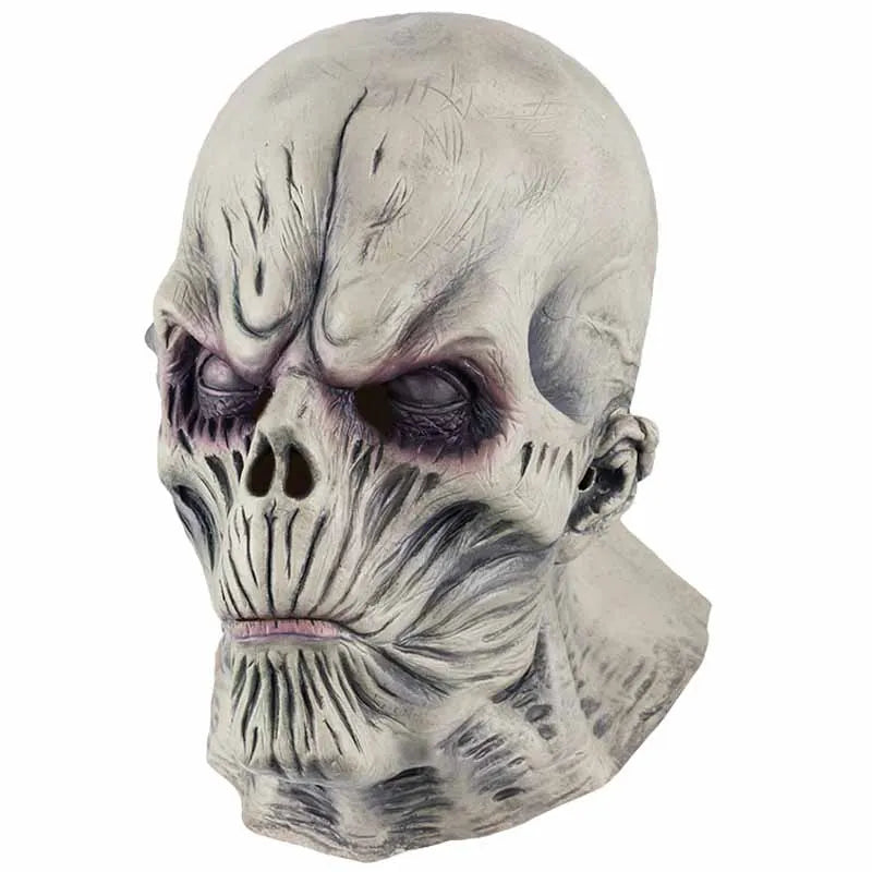 Halloween Demon Latex Mask Horror Cosplay Costume Halloween Party Props