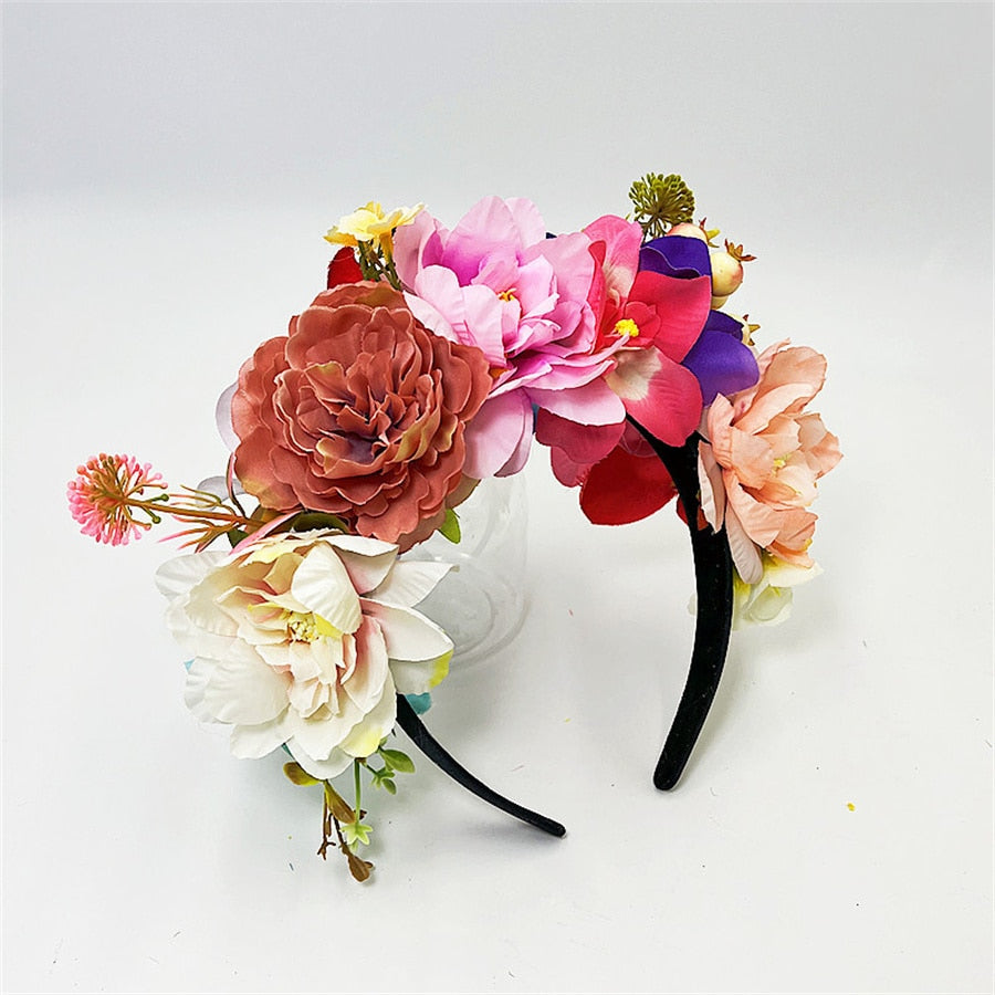Spring Goddess Flower Crowns Floral Headband