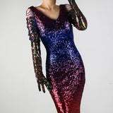 Glitter Gloves 70cm Long Gloves 26 Colours