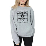 Supernatural Sweatshirt Sam and Dean Winchester Fan Sweater Pullover Jumper