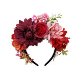 Fabric Flower Goddess Hairbands