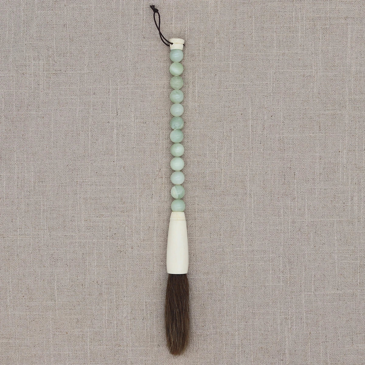 Decorative Pearl and Stone Calligraphy Artist Brushes