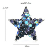 Blood Star Brooches