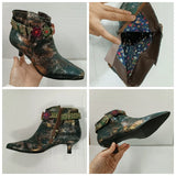 Tesora's Pointy Toe Ankle Booties