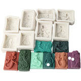 Mermaid Silicone Soap Moulds DIY Ocean Goddess Candle Resin Making Chocolate Mould