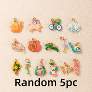 Sweet and Whimsical Animal Series DIY Pendant Charms For DIY Jewellery Making