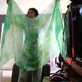 100% Silk Performance Dance Veil Shawls Women Costumes Accessories Belly Dance Veils Five Sizes