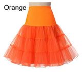 Colourfun Pettiskirts Cosplay Rockabilly Crinoline Underskirt